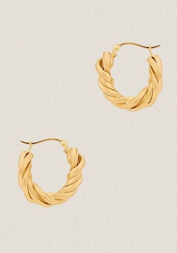 Tidal Mini Hoop Earrings from Missoma