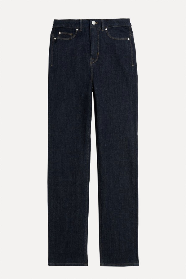 Magic Shaping High Waisted Straight Leg Jeans from Marks & Spencer 