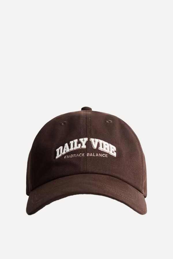 Embroidered Cap from Bershka