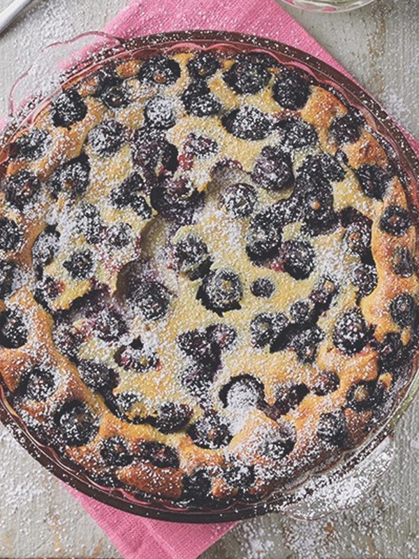 Blueberry & Lime Clafoutis