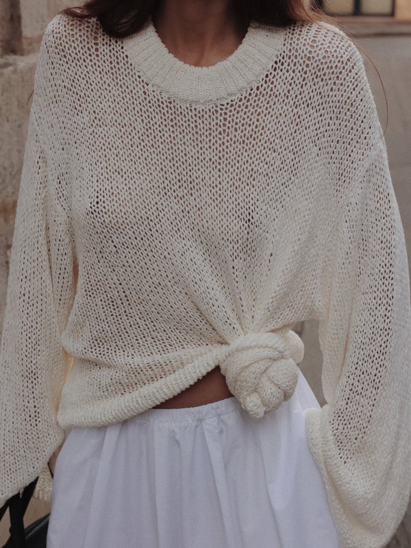 The Round Up: Open Weave Knits