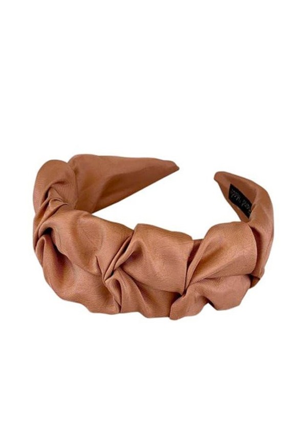 Satin Headband from Black Colour