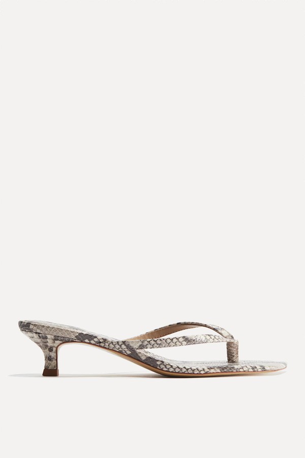 Kitten-Heeled Sandals from H&M