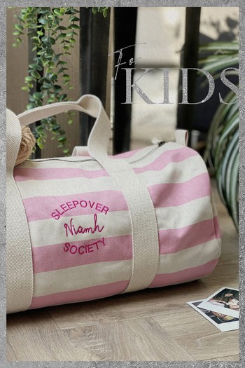 Personalised Sleepover Weekend Bag from Solesmith