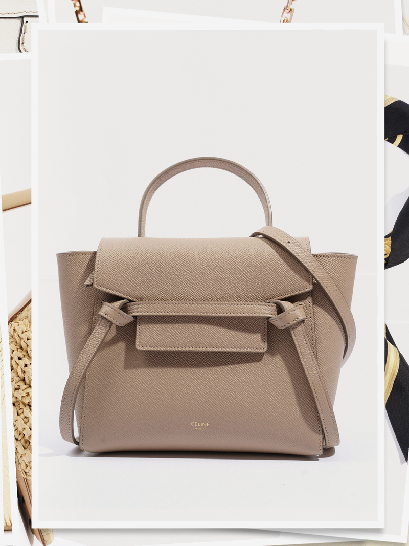 Nano Belt Calfskin Leather Bag from Celine