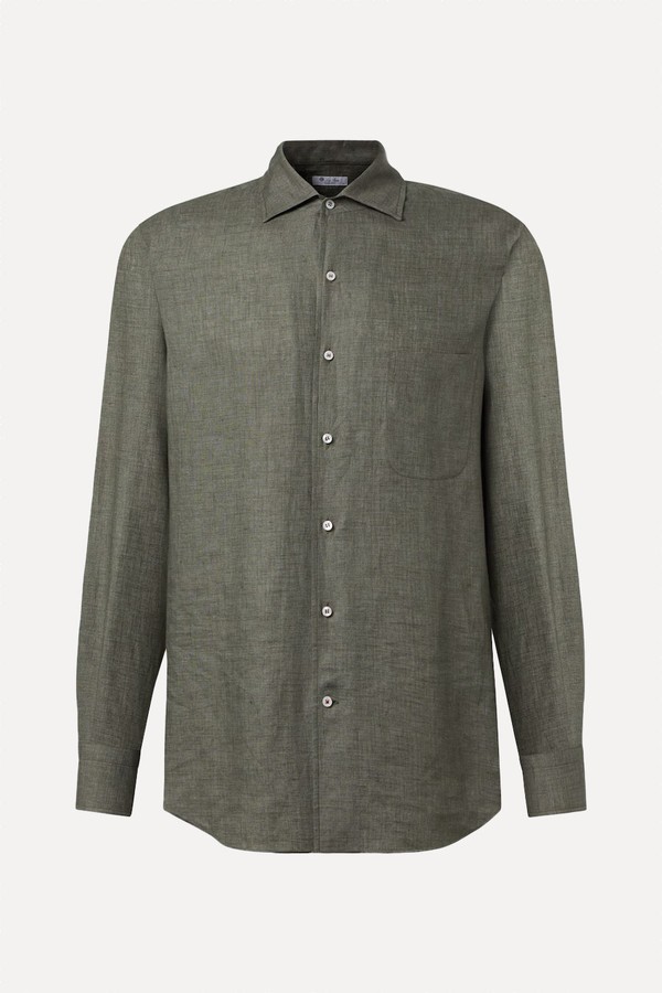 André Linen Shirt from Loro Piana