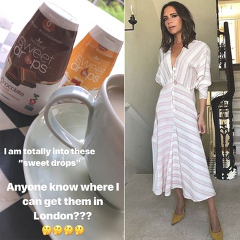 The Calorie-Free Sugar Substitute Victoria Beckham Swears By