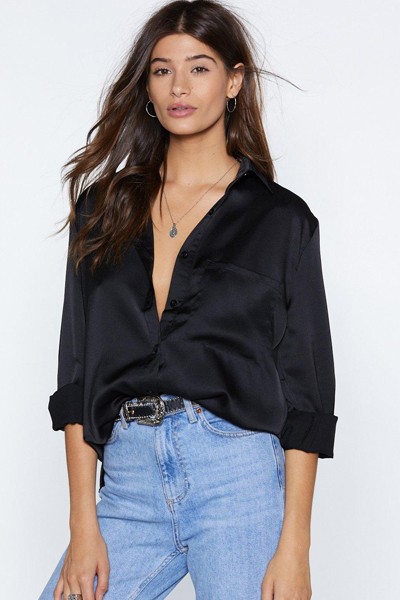 Smooth Operator Satin Shirt