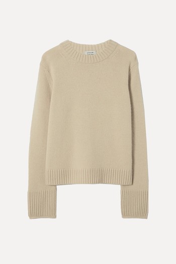 Compact Wool Cashmere Blend Jumper from Jigsaw