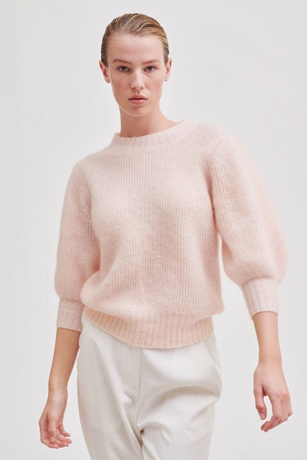 Brooky Puff Sleeve Knit from Second Female