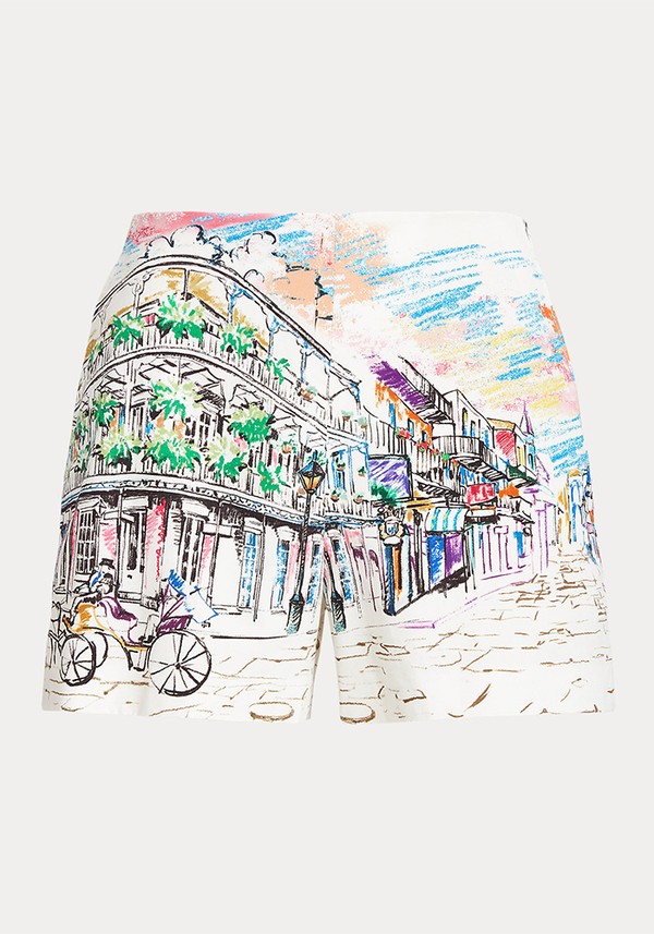 French Quarter Motif Short