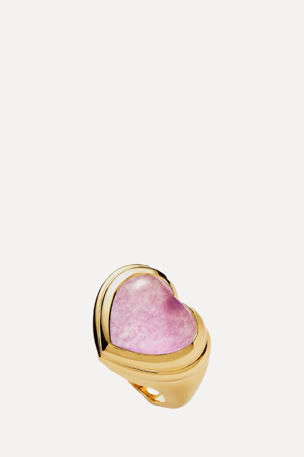 Jelly Heart Gemstone Ring from Missoma