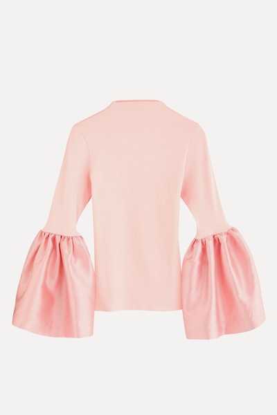 Ribbed Stretch-Cotton & Taffeta Top from MARQUES’ ALMEIDA