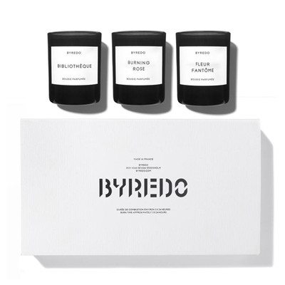 La Sélection Violette Mini Candle Set from Byredo