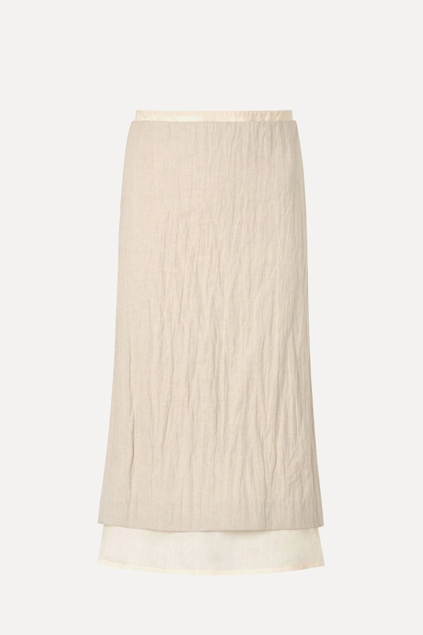 Combined Midi Skirt