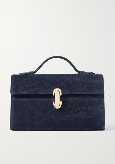 Symmetry Pochette Suede Tote