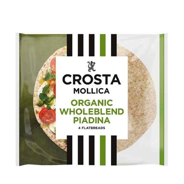 Organic Wholeblend Piadina Flatbreads from Crosta & Mollica