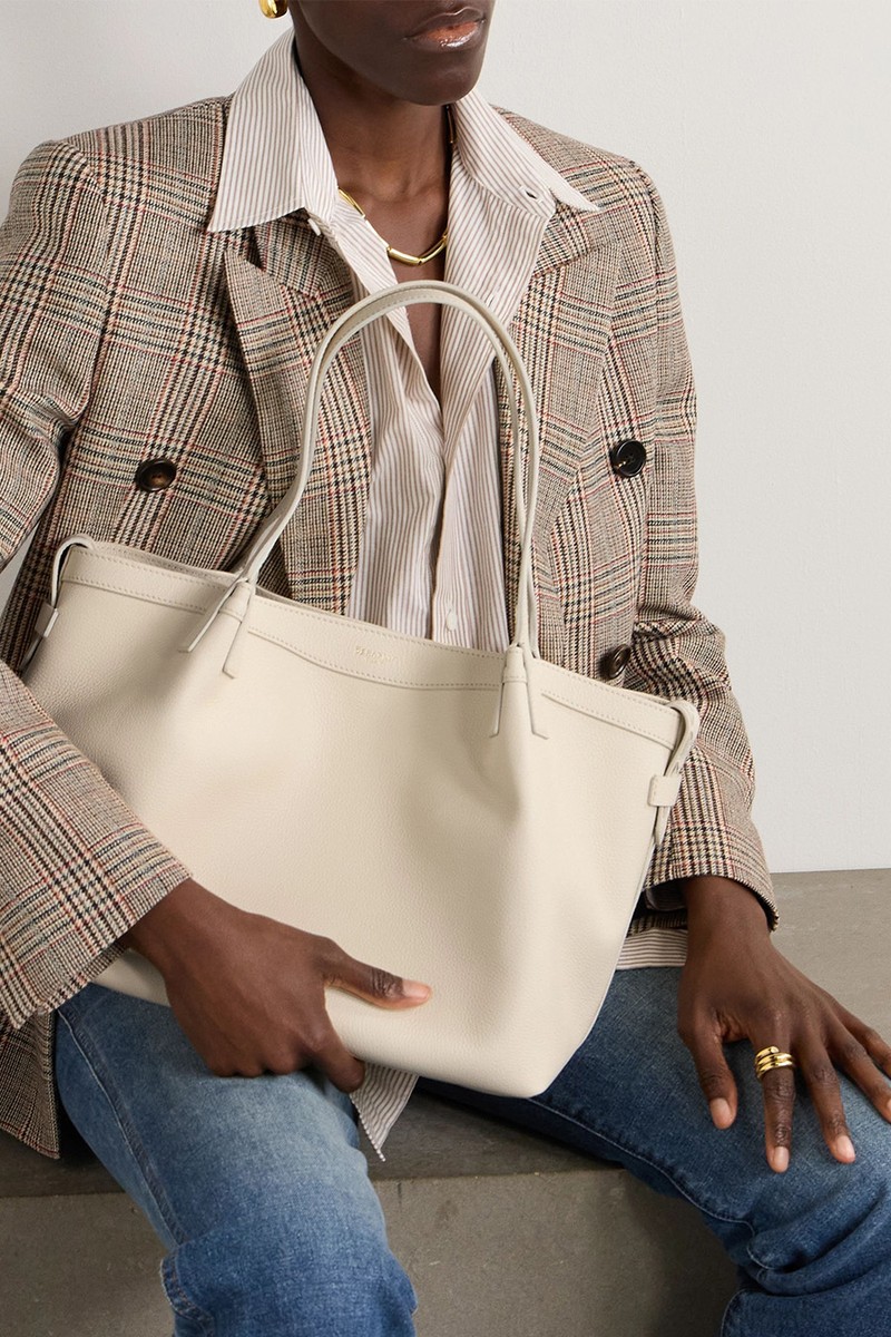 Secret Small Textured-Leather Tote from SERAPIAN