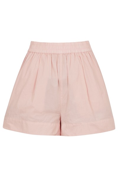 Chiara Pink Cotton-Poplin Shorts from LMND Lemonade