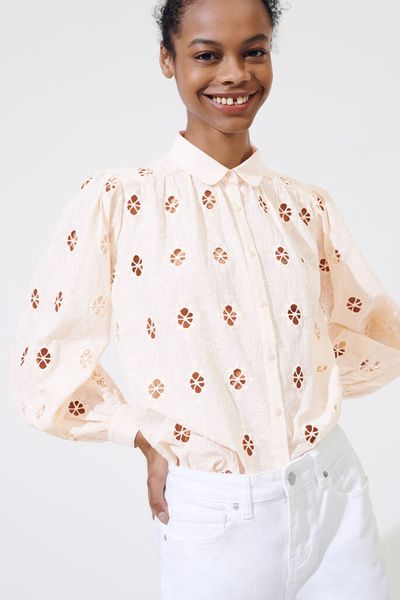 Broderie Anglaise Shirt