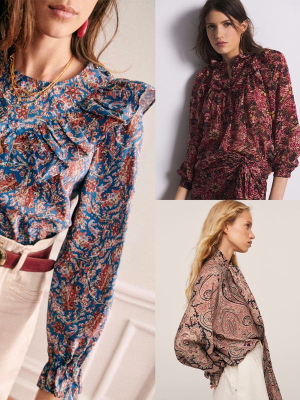 22 Printed Blouses For Autumn