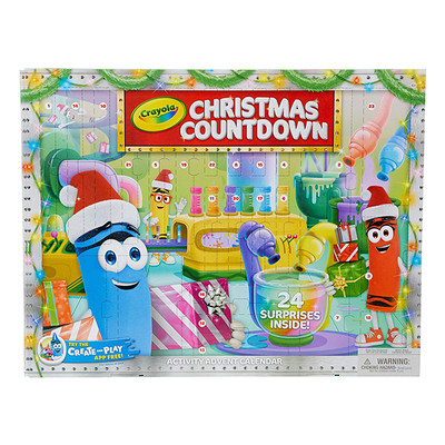Christmas Countdown Advent Calendar from Crayola