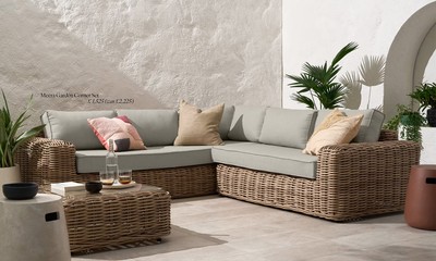 Meera Garden Corner Set, £1,525 (was £2,225)