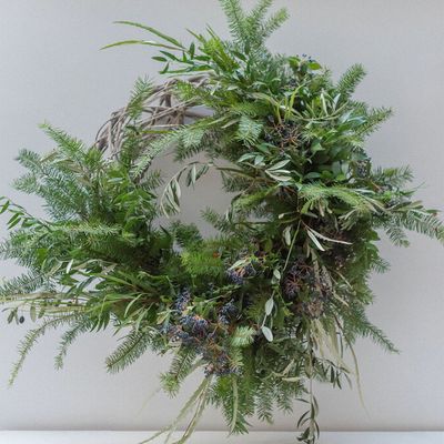 Open Weave Nordic Inspired Christmas Wreath  from Bramble & Willow