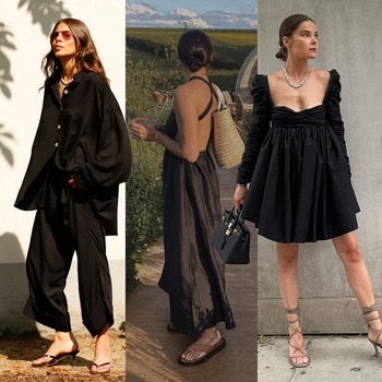 How To Wear Black In Summer 