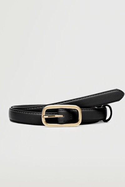 Rectangular Buckle Belt from Mango