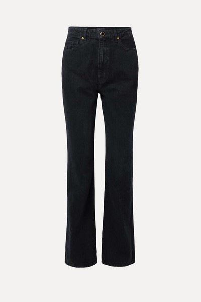 Danielle High-Rise Straight Jeans from Khaite