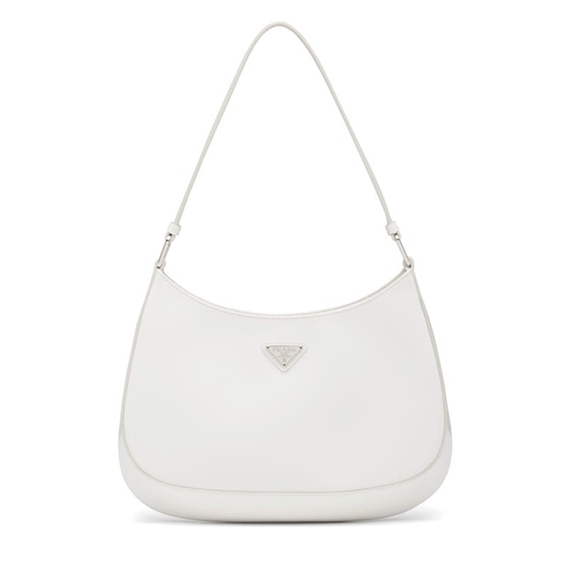 Cleo Brushed Leather Shoulder Bag, £1,440 | Prada