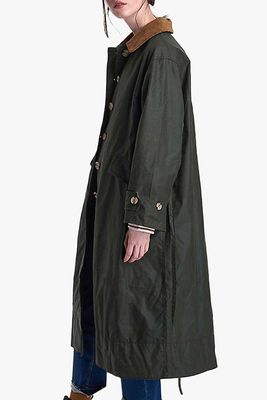 Maisie Waxed Jacket, Duffle Bag from Barbour x Alexa Chung