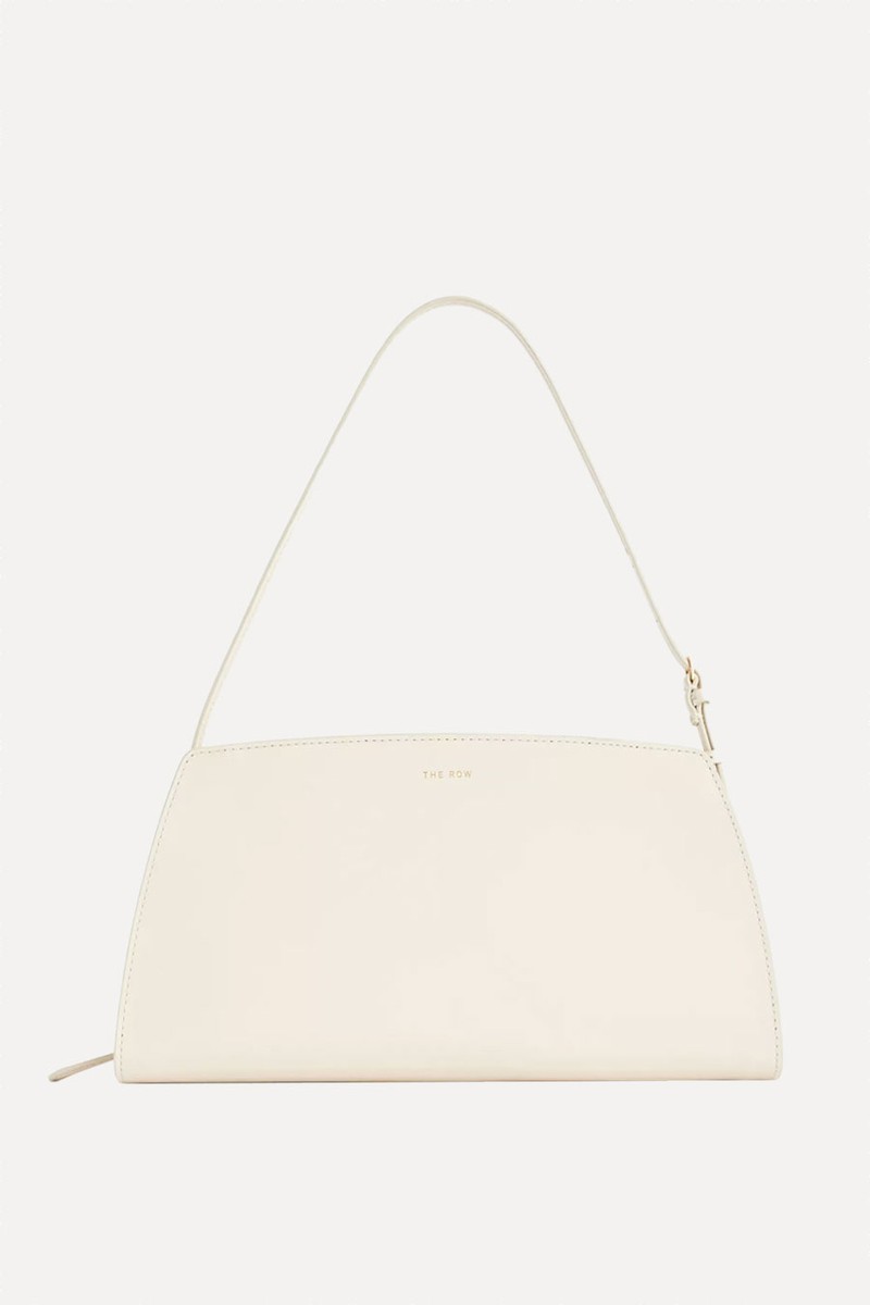 Dalia Baguette Leather Shoulder Bag from The Row