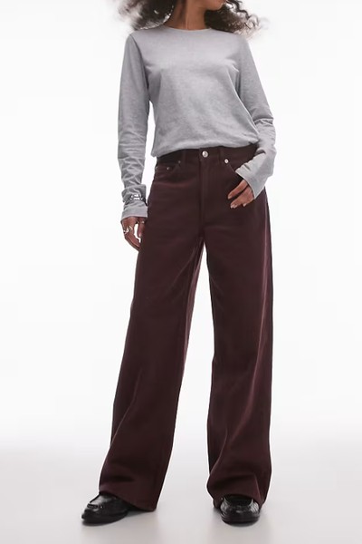 Cloud Low Rise Baggy Wide Leg Jeans from arket