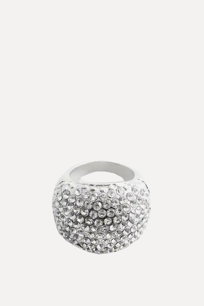 Faceted Crystal Ring  from Mango