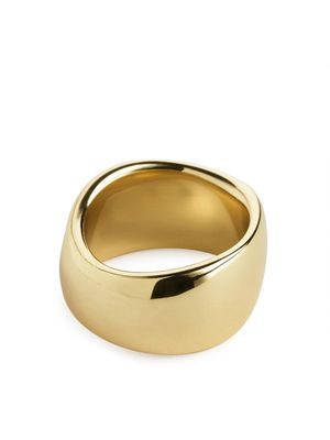Chunky Gold Plated Ring  from ARKET 