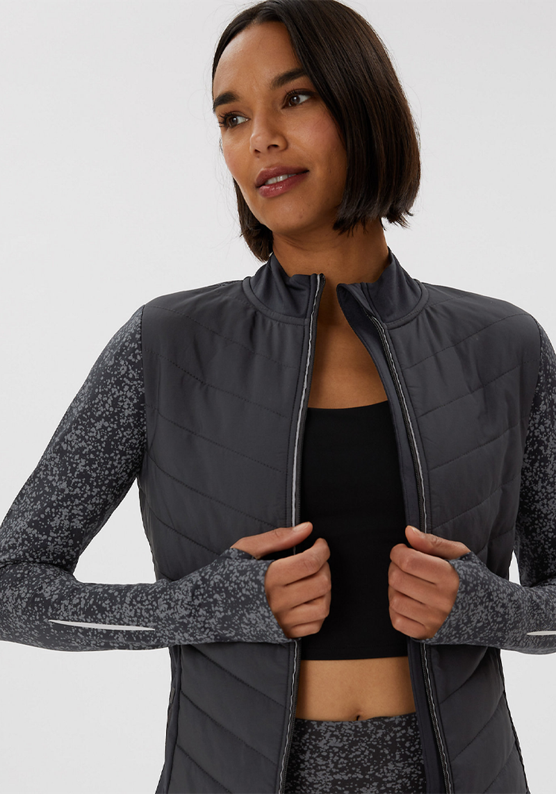 Reflective Padded Running Jacket