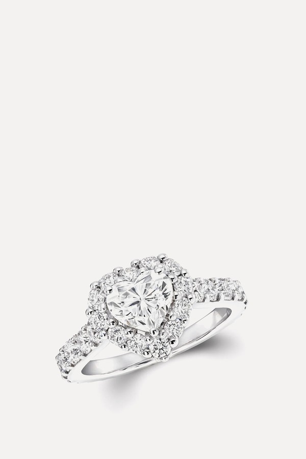 Icon Heart Shape Diamond Engagement Ring