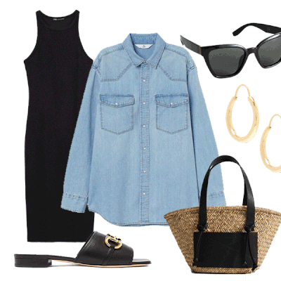 3 Ways With A Denim Shirt