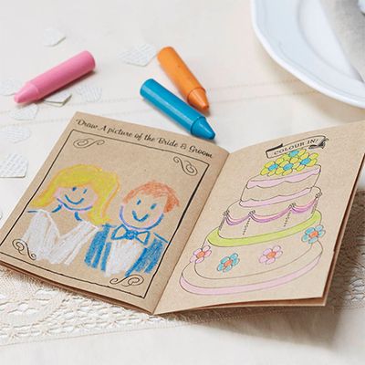 Vintage Wedding Activity Book from Ginger Ray