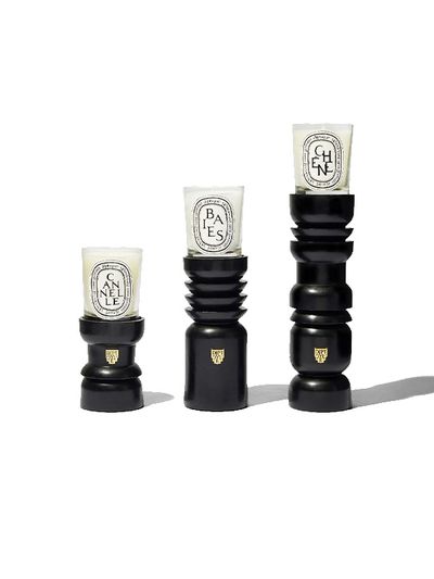 Set Of 3 Chess Candle Holders