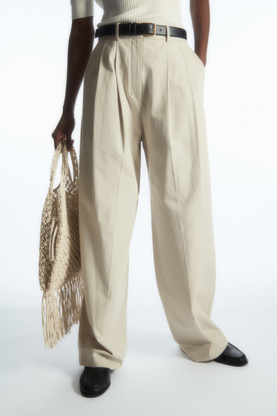 Wide-Leg Tailored Trousers from COS