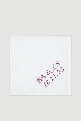 Personalised Handkerchief from Gigi & Olive