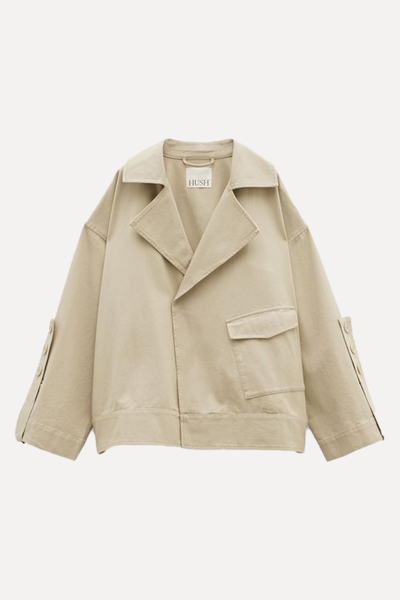 Renee Relaxed Cotton Jacket from Hush