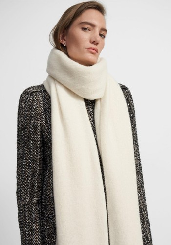 Oversized Scarf In Cashmere