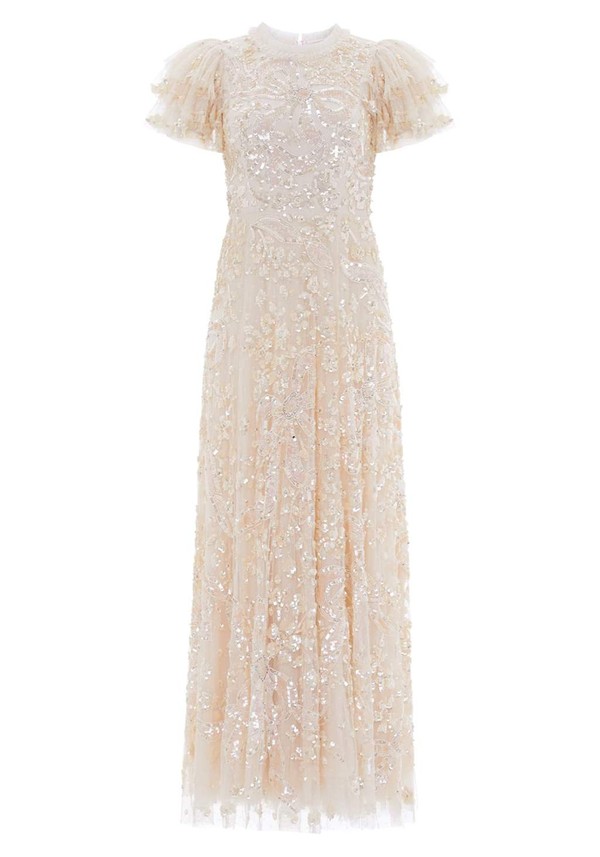 Shirley Ribbon Ankle Length Gown