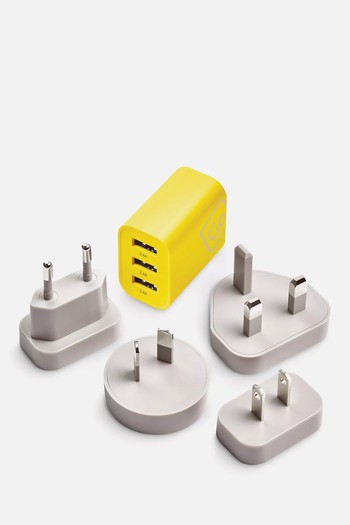 Worldwide 3 Port USB-A Charger from Go Travel