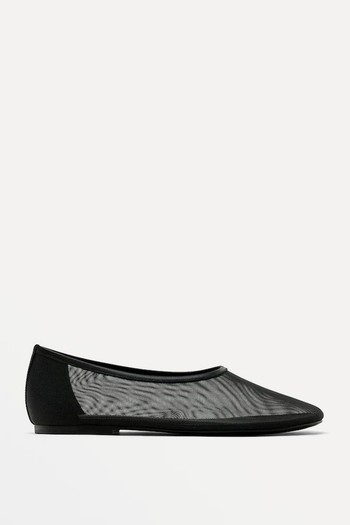 Mesh Ballet Flats, £89.95 | Massimo Dutti