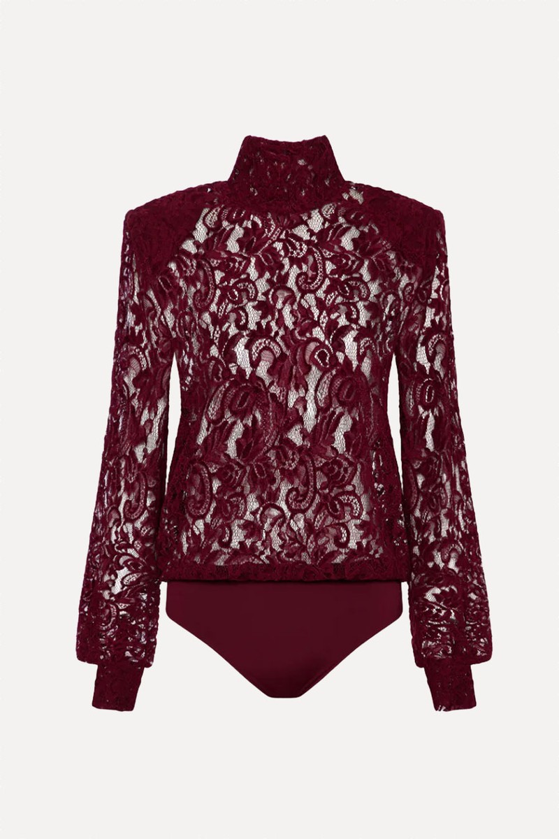 Lace Bodysuit from De Savary London